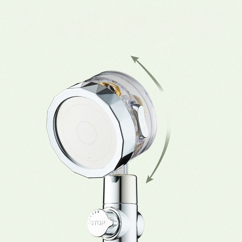 Modern Shower Combo Plastic Adjustable Shower Head Shower Head Combo Clearhalo 'Bathroom Remodel & Bathroom Fixtures' 'Home Improvement' 'home_improvement' 'home_improvement_shower_heads' 'Shower Heads' 'shower_heads' 'Showers & Bathtubs Plumbing' 'Showers & Bathtubs' 7044364