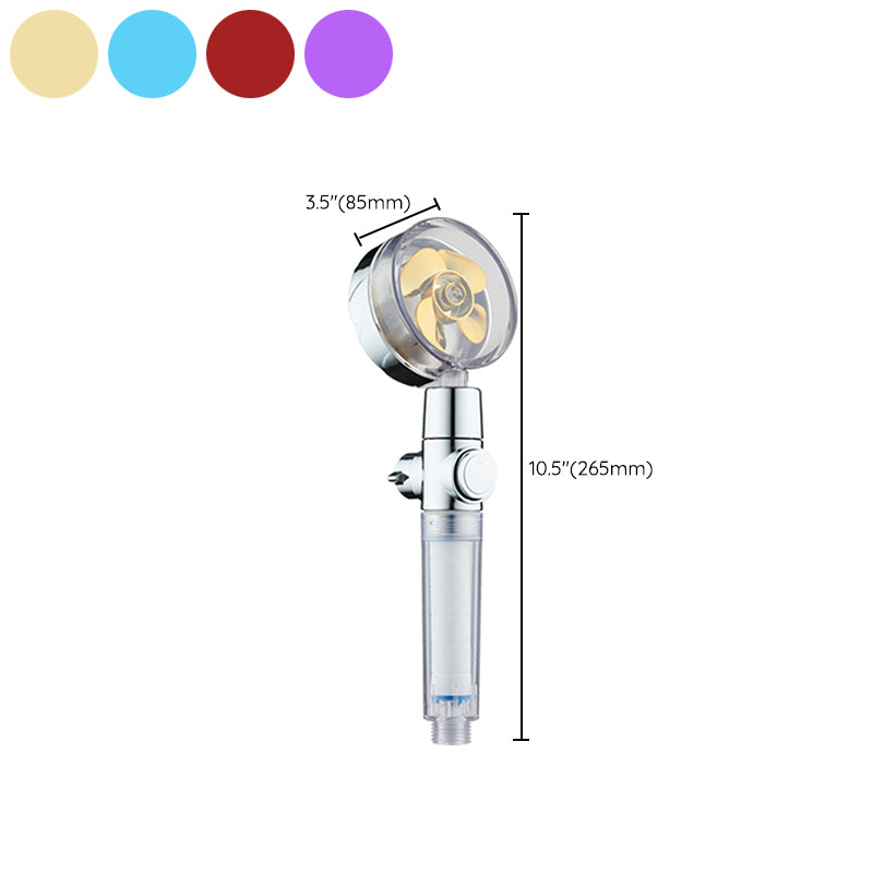 Modern Shower Combo Plastic Adjustable Shower Head Shower Head Combo Clearhalo 'Bathroom Remodel & Bathroom Fixtures' 'Home Improvement' 'home_improvement' 'home_improvement_shower_heads' 'Shower Heads' 'shower_heads' 'Showers & Bathtubs Plumbing' 'Showers & Bathtubs' 7044370