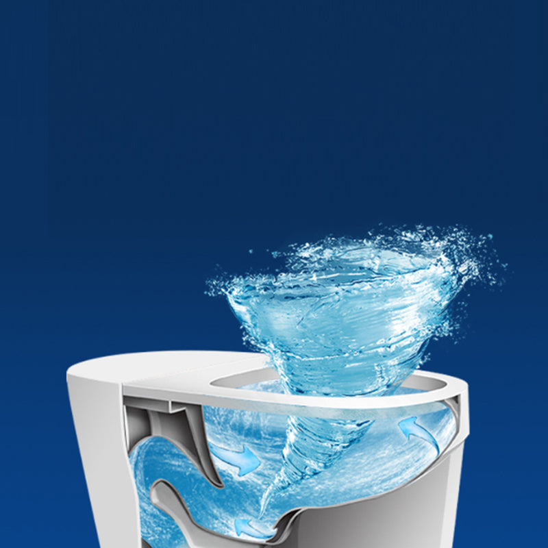 Contemporary Siphon Jet Flush Toilet One Piece Toilet Bowl for Bathroom Clearhalo 'Bathroom Remodel & Bathroom Fixtures' 'Home Improvement' 'home_improvement' 'home_improvement_toilets' 'Toilets & Bidets' 'Toilets' 7049846