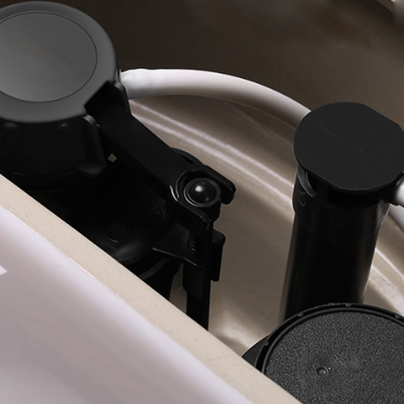 Contemporary Floor Mount Flush Toilet Siphon Jet Urine Toilet for Bathroom Clearhalo 'Bathroom Remodel & Bathroom Fixtures' 'Home Improvement' 'home_improvement' 'home_improvement_toilets' 'Toilets & Bidets' 'Toilets' 7049947