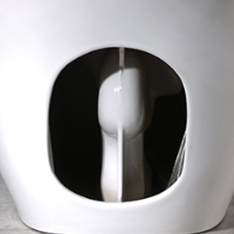 Contemporary Floor Mount Flush Toilet Siphon Jet Urine Toilet for Bathroom Clearhalo 'Bathroom Remodel & Bathroom Fixtures' 'Home Improvement' 'home_improvement' 'home_improvement_toilets' 'Toilets & Bidets' 'Toilets' 7049948