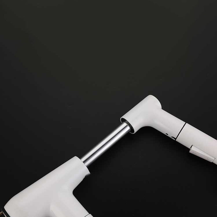 Knob Handle Vessel Faucet Modern White Vessel Sink Bathroom Faucet Clearhalo 'Bathroom Remodel & Bathroom Fixtures' 'Bathroom Sink Faucets' 'Bathroom Sinks & Faucet Components' 'bathroom_sink_faucets' 'Home Improvement' 'home_improvement' 'home_improvement_bathroom_sink_faucets' 7050700