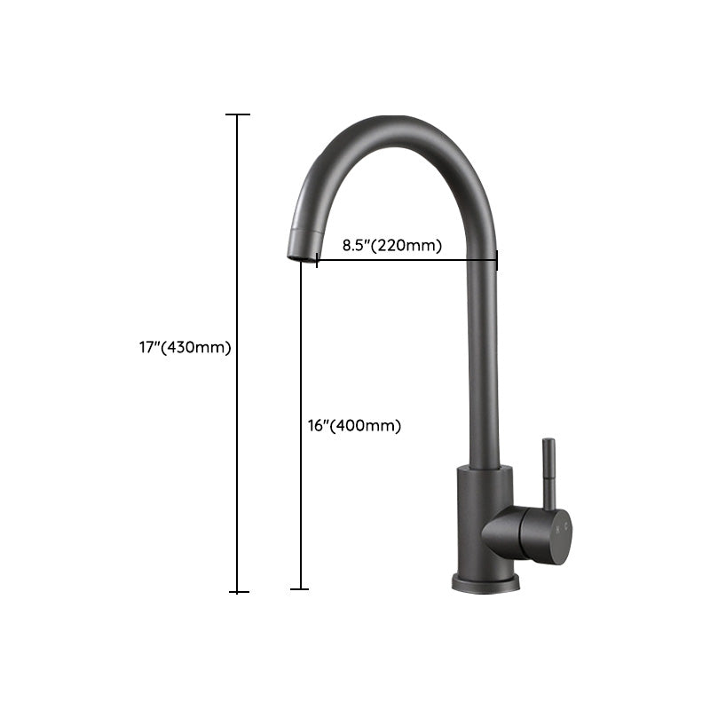 Modern Spray Kitchen Faucet Stainless Steel Swivel Spout Bridge Faucet Clearhalo 'Home Improvement' 'home_improvement' 'home_improvement_kitchen_faucets' 'Kitchen Faucets' 'Kitchen Remodel & Kitchen Fixtures' 'Kitchen Sinks & Faucet Components' 'kitchen_faucets' 7050816