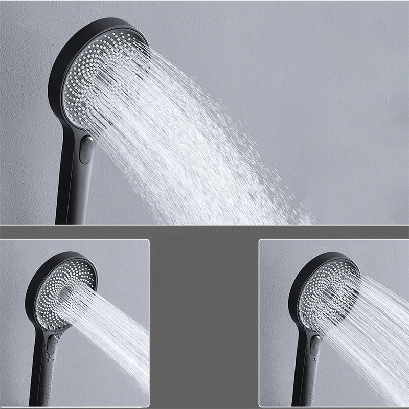 Modern Shower System Solid Color Adjustable Spray Pattern Shower Set Clearhalo 'Bathroom Remodel & Bathroom Fixtures' 'Home Improvement' 'home_improvement' 'home_improvement_shower_faucets' 'Shower Faucets & Systems' 'shower_faucets' 'Showers & Bathtubs Plumbing' 'Showers & Bathtubs' 7050843
