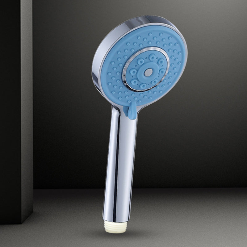 2 Sprays Handheld Shower Head Contemporary Shower Head Combo Blue Clearhalo 'Bathroom Remodel & Bathroom Fixtures' 'Home Improvement' 'home_improvement' 'home_improvement_shower_heads' 'Shower Heads' 'shower_heads' 'Showers & Bathtubs Plumbing' 'Showers & Bathtubs' 7051064