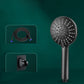 5-Setting Shower Head Combo Contemporary Handheld Shower Head Black Shower Heads & Hose & Wall pedestal Clearhalo 'Bathroom Remodel & Bathroom Fixtures' 'Home Improvement' 'home_improvement' 'home_improvement_shower_heads' 'Shower Heads' 'shower_heads' 'Showers & Bathtubs Plumbing' 'Showers & Bathtubs' 7051077
