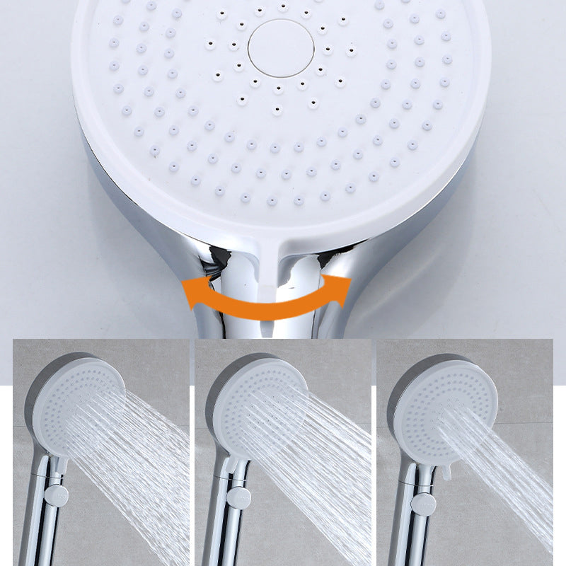 Modern Adjustable Shower Heads Metal 3 Sprays Shower Head Combo Clearhalo 'Bathroom Remodel & Bathroom Fixtures' 'Home Improvement' 'home_improvement' 'home_improvement_shower_heads' 'Shower Heads' 'shower_heads' 'Showers & Bathtubs Plumbing' 'Showers & Bathtubs' 7051085