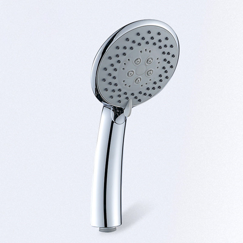 5-Spray Patterns Shower Head Combo Contemporary Adjustable Showerhead Nickel Clearhalo 'Bathroom Remodel & Bathroom Fixtures' 'Home Improvement' 'home_improvement' 'home_improvement_shower_heads' 'Shower Heads' 'shower_heads' 'Showers & Bathtubs Plumbing' 'Showers & Bathtubs' 7051105