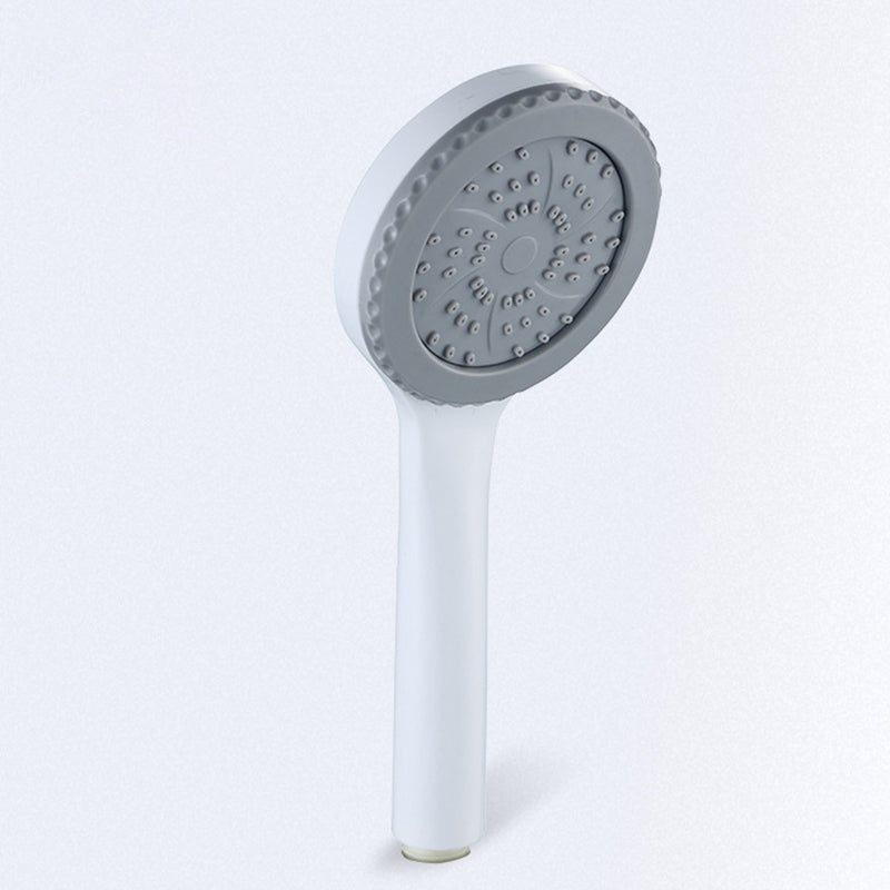 5-Spray Patterns Shower Head Combo Contemporary Adjustable Showerhead White Clearhalo 'Bathroom Remodel & Bathroom Fixtures' 'Home Improvement' 'home_improvement' 'home_improvement_shower_heads' 'Shower Heads' 'shower_heads' 'Showers & Bathtubs Plumbing' 'Showers & Bathtubs' 7051107
