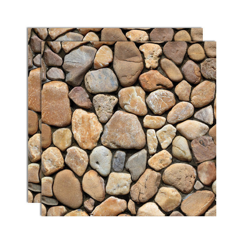 3D Peel and Stick Tiles Plastic Square Peel and Stick Tiles with Waterproof Ginger 2-Piece Set Clearhalo 'Flooring 'Home Improvement' 'home_improvement' 'home_improvement_peel_stick_blacksplash' 'Peel & Stick Backsplash Tile' 'peel_stick_blacksplash' 'Walls & Ceilings' Walls and Ceiling' 7051156