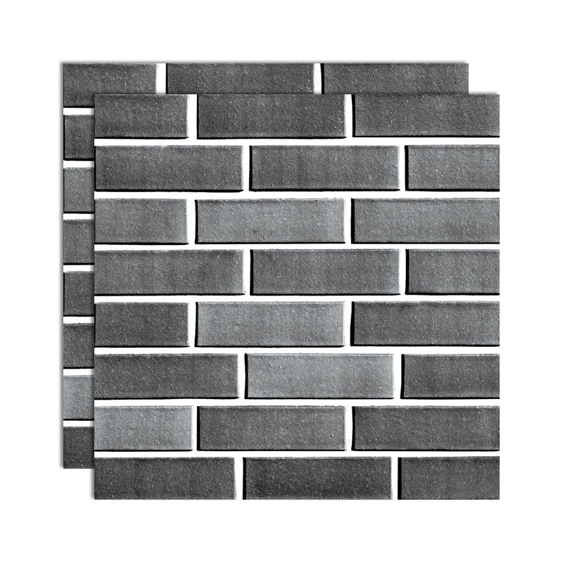 3D Peel and Stick Tiles Plastic Square Peel and Stick Tiles with Waterproof Dark Gray Clearhalo 'Flooring 'Home Improvement' 'home_improvement' 'home_improvement_peel_stick_blacksplash' 'Peel & Stick Backsplash Tile' 'peel_stick_blacksplash' 'Walls & Ceilings' Walls and Ceiling' 7051169