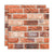 Plastic Peel and Stick Tiles 3D Square Waterproof Peel and Stick Tiles Red/ Orange Clearhalo 'Flooring 'Home Improvement' 'home_improvement' 'home_improvement_peel_stick_blacksplash' 'Peel & Stick Backsplash Tile' 'peel_stick_blacksplash' 'Walls & Ceilings' Walls and Ceiling' 7051298