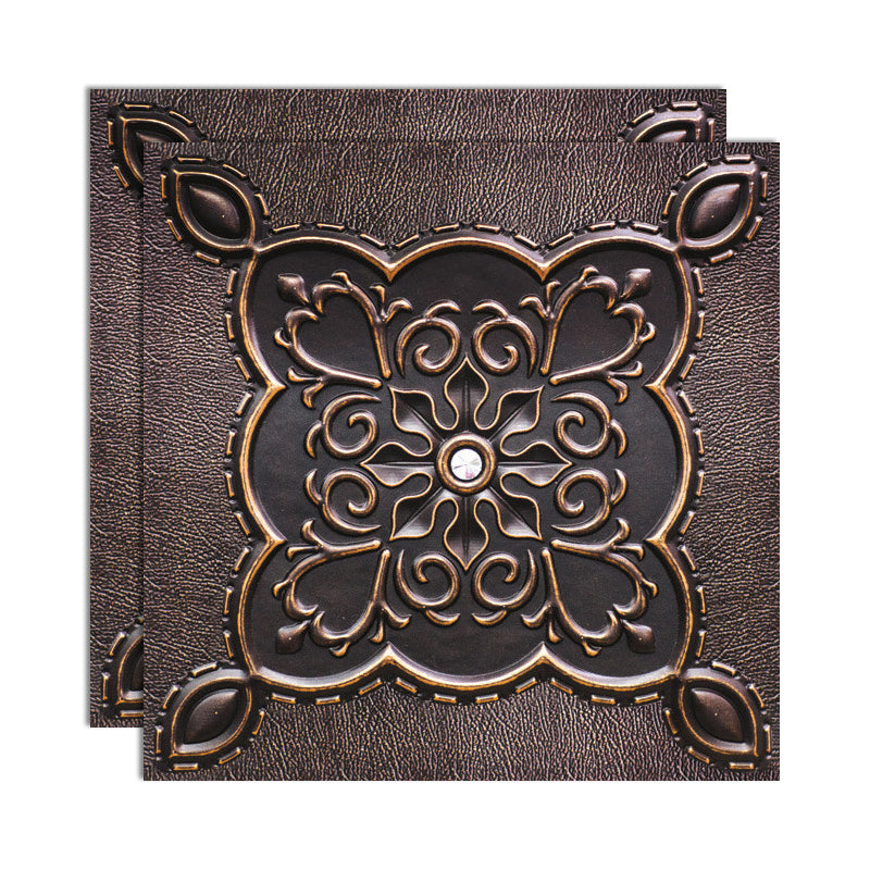 Plastic Peel & Stick Subway Tile 3D Subway Tile with Slip Resistant Chocolate Clearhalo 'Flooring 'Home Improvement' 'home_improvement' 'home_improvement_peel_stick_blacksplash' 'Peel & Stick Backsplash Tile' 'peel_stick_blacksplash' 'Walls & Ceilings' Walls and Ceiling' 7051332