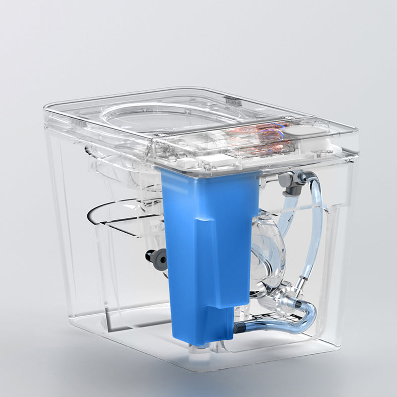 Contemporary Siphon Jet Flush Toilet Floor Mount Toilet Bowl for Bathroom Clearhalo 'Bathroom Remodel & Bathroom Fixtures' 'Home Improvement' 'home_improvement' 'home_improvement_toilets' 'Toilets & Bidets' 'Toilets' 7056013