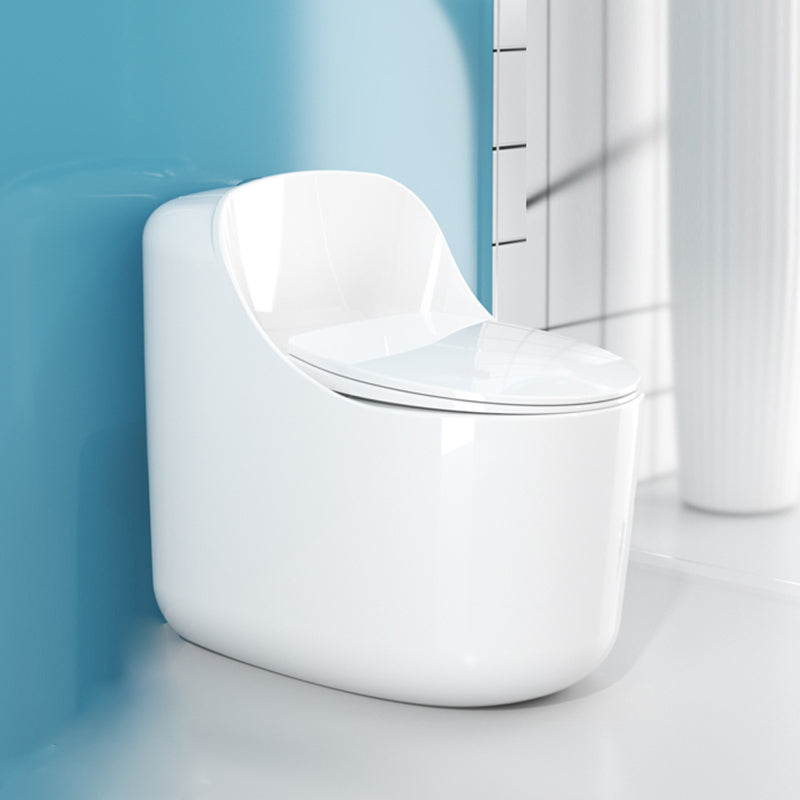 Modern Ceramic Flush Toilet Floor Mounted Urine Toilet with Seat for Washroom 16"L x 28"W x 25"H 14" Clearhalo 'Bathroom Remodel & Bathroom Fixtures' 'Home Improvement' 'home_improvement' 'home_improvement_toilets' 'Toilets & Bidets' 'Toilets' 7056018