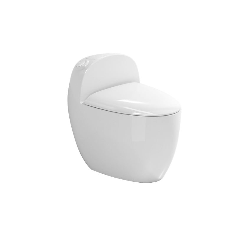Modern Ceramic Flush Toilet Floor Mounted Urine Toilet with Seat for Washroom 17"L x 26"W x 24"H Clearhalo 'Bathroom Remodel & Bathroom Fixtures' 'Home Improvement' 'home_improvement' 'home_improvement_toilets' 'Toilets & Bidets' 'Toilets' 7056020