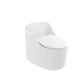 Modern Ceramic Flush Toilet Floor Mounted Urine Toilet with Seat for Washroom 16"L x 28"W x 25"H Clearhalo 'Bathroom Remodel & Bathroom Fixtures' 'Home Improvement' 'home_improvement' 'home_improvement_toilets' 'Toilets & Bidets' 'Toilets' 7056022