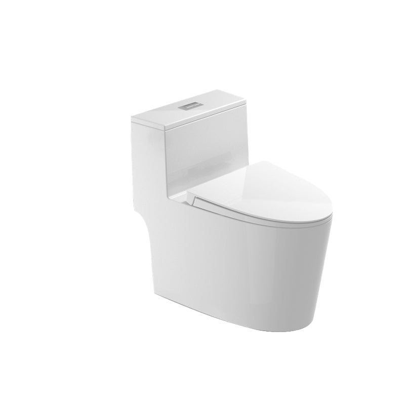 Modern Ceramic Flush Toilet Floor Mounted Urine Toilet with Seat for Washroom 17"L x 27"W x 26"H Clearhalo 'Bathroom Remodel & Bathroom Fixtures' 'Home Improvement' 'home_improvement' 'home_improvement_toilets' 'Toilets & Bidets' 'Toilets' 7056024