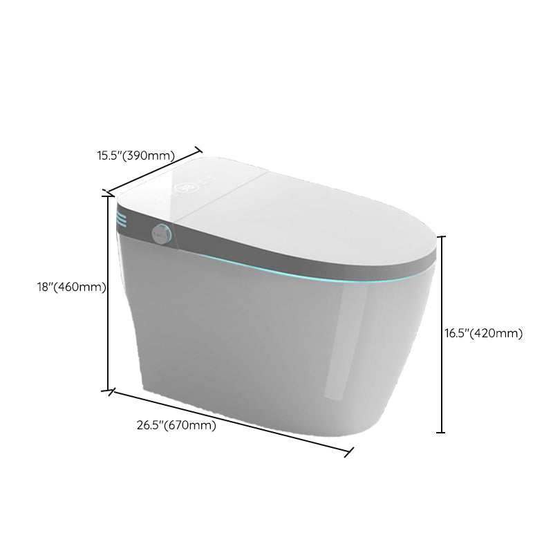Contemporary Ceramic Toilet Floor Mounted Urine Toilet with Seat for Washroom Clearhalo 'Bathroom Remodel & Bathroom Fixtures' 'Home Improvement' 'home_improvement' 'home_improvement_toilets' 'Toilets & Bidets' 'Toilets' 7056102