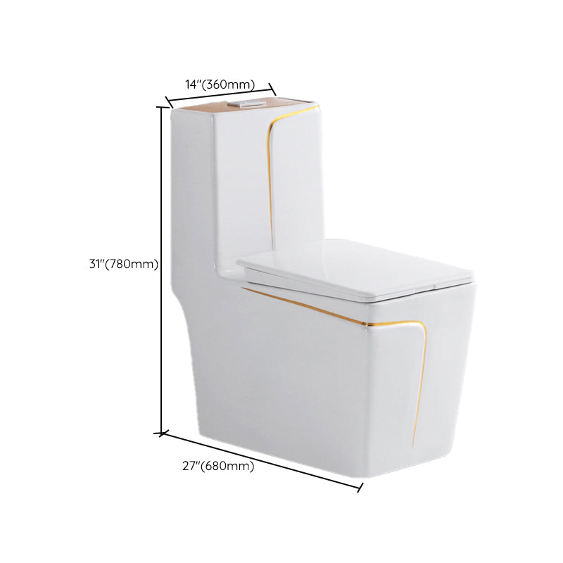Traditional White Ceramic Flush Toilet Seat Included Urine Toilet for Washroom Clearhalo 'Bathroom Remodel & Bathroom Fixtures' 'Home Improvement' 'home_improvement' 'home_improvement_toilets' 'Toilets & Bidets' 'Toilets' 7056125