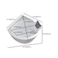 Corner Acrylic Bathtub Soaking White Modern Back to Wall Bath Clearhalo 'Bathroom Remodel & Bathroom Fixtures' 'Bathtubs' 'Home Improvement' 'home_improvement' 'home_improvement_bathtubs' 'Showers & Bathtubs' 7056270