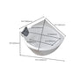Corner Acrylic Bathtub Soaking White Modern Back to Wall Bath Clearhalo 'Bathroom Remodel & Bathroom Fixtures' 'Bathtubs' 'Home Improvement' 'home_improvement' 'home_improvement_bathtubs' 'Showers & Bathtubs' 7056271