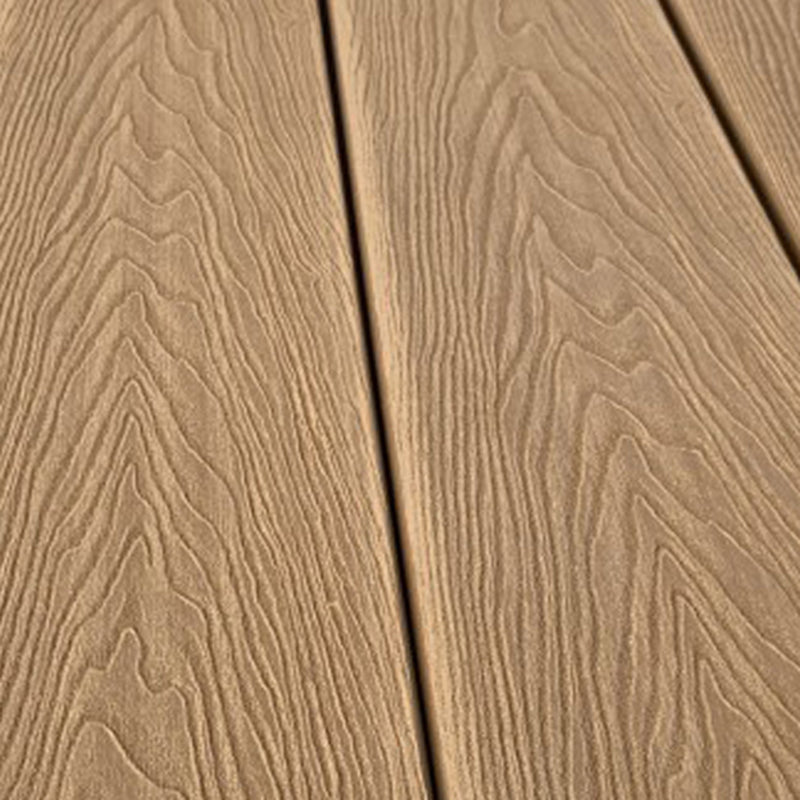 Outdoor Floor Patio Wooden Stripe Composite Waterproof Deck Plank Teak Clearhalo 'Home Improvement' 'home_improvement' 'home_improvement_outdoor_deck_tiles_planks' 'Outdoor Deck Tiles & Planks' 'Outdoor Flooring & Tile' 'Outdoor Remodel' 'outdoor_deck_tiles_planks' 7062741