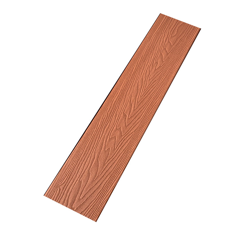 Outdoor Floor Patio Wooden Stripe Composite Waterproof Deck Plank Clearhalo 'Home Improvement' 'home_improvement' 'home_improvement_outdoor_deck_tiles_planks' 'Outdoor Deck Tiles & Planks' 'Outdoor Flooring & Tile' 'Outdoor Remodel' 'outdoor_deck_tiles_planks' 7062748