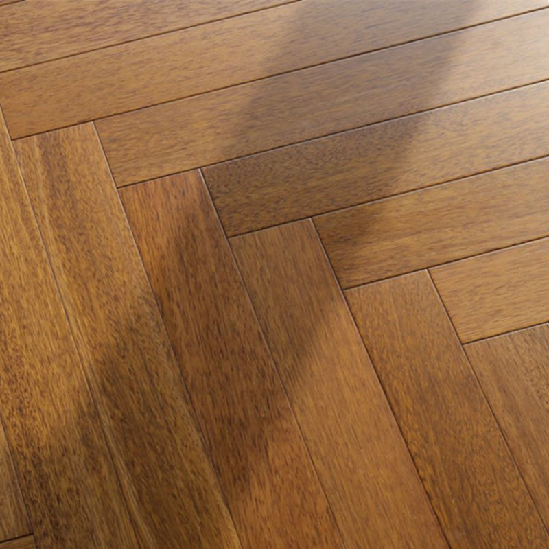 Modern Wood Flooring Wire Brushed Water Resistant Click-Locking Wood Tile Dark Brown Clearhalo 'Flooring 'Hardwood Flooring' 'hardwood_flooring' 'Home Improvement' 'home_improvement' 'home_improvement_hardwood_flooring' Walls and Ceiling' 7062812