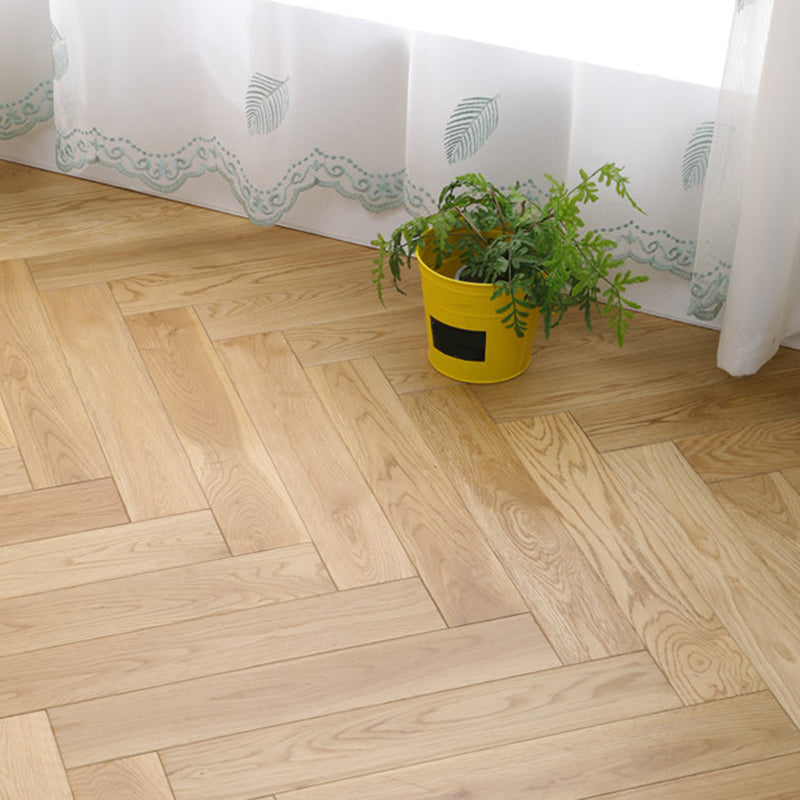 Modern Wood Flooring Wire Brushed Water Resistant Click-Locking Wood Tile Natural Clearhalo 'Flooring 'Hardwood Flooring' 'hardwood_flooring' 'Home Improvement' 'home_improvement' 'home_improvement_hardwood_flooring' Walls and Ceiling' 7062813