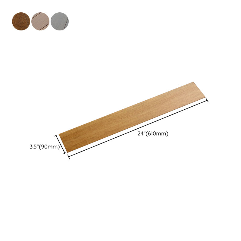 Modern Wood Flooring Wire Brushed Water Resistant Click-Locking Wood Tile Clearhalo 'Flooring 'Hardwood Flooring' 'hardwood_flooring' 'Home Improvement' 'home_improvement' 'home_improvement_hardwood_flooring' Walls and Ceiling' 7062828
