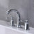 Bathroom Faucet Lever Handle Brass Handheld Head Sink Faucet Chrome Faucets Clearhalo 'Bathroom Remodel & Bathroom Fixtures' 'Bathroom Sink Faucets' 'Bathroom Sinks & Faucet Components' 'bathroom_sink_faucets' 'Home Improvement' 'home_improvement' 'home_improvement_bathroom_sink_faucets' 7062992