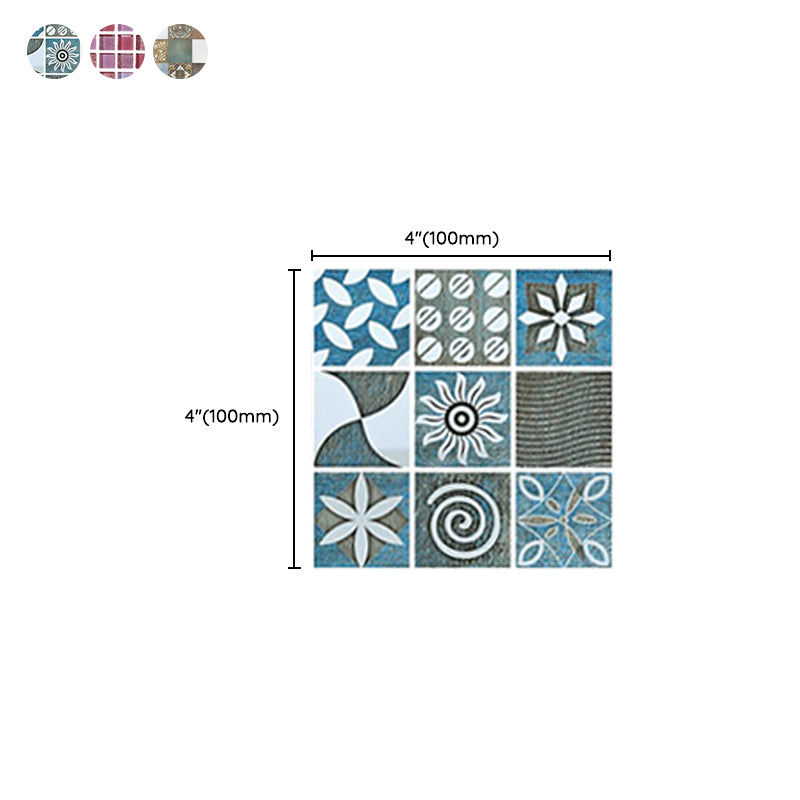 Modern Backsplash Tile Smooth Peel and Stick Wall Tile for Bathroom Clearhalo 'Flooring 'Home Improvement' 'home_improvement' 'home_improvement_peel_stick_blacksplash' 'Peel & Stick Backsplash Tile' 'peel_stick_blacksplash' 'Walls & Ceilings' Walls and Ceiling' 7063553