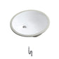 Contemporary Round Wash Stand Ceramic Undermount Bathroom Sink 18"L x 15"W x 8"H Sink Clearhalo 'Bathroom Remodel & Bathroom Fixtures' 'Bathroom Sinks & Faucet Components' 'Bathroom Sinks' 'bathroom_sink' 'Home Improvement' 'home_improvement' 'home_improvement_bathroom_sink' 7063809