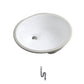 Contemporary Round Wash Stand Ceramic Undermount Bathroom Sink 19"L x 16"W x 8"H Sink Clearhalo 'Bathroom Remodel & Bathroom Fixtures' 'Bathroom Sinks & Faucet Components' 'Bathroom Sinks' 'bathroom_sink' 'Home Improvement' 'home_improvement' 'home_improvement_bathroom_sink' 7063812