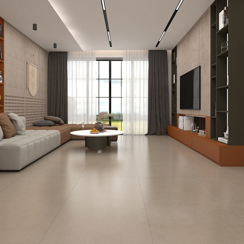 Non-slip Floor Tile Pure Color Rectangle Straight Edge Floor Tile for Living Room Clearhalo 'Floor Tiles & Wall Tiles' 'floor_tiles_wall_tiles' 'Flooring 'Home Improvement' 'home_improvement' 'home_improvement_floor_tiles_wall_tiles' Walls and Ceiling' 7064451