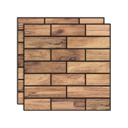 PVC Peel/Stick Backsplash Tile 3D Peel and Stick Wall Tile with Mildew Resistant Orange 2-Piece Set Clearhalo 'Flooring 'Home Improvement' 'home_improvement' 'home_improvement_peel_stick_blacksplash' 'Peel & Stick Backsplash Tile' 'peel_stick_blacksplash' 'Walls & Ceilings' Walls and Ceiling' 7064554