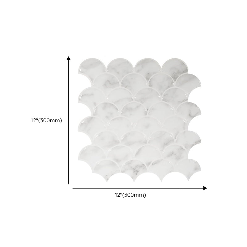 Modern Peel and Stick Tiles PVC Herringbone Peel and Stick Backsplash Wall Tile Clearhalo 'Flooring 'Home Improvement' 'home_improvement' 'home_improvement_peel_stick_blacksplash' 'Peel & Stick Backsplash Tile' 'peel_stick_blacksplash' 'Walls & Ceilings' Walls and Ceiling' 7064683