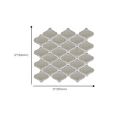 Modern Peel and Stick Tiles PVC Herringbone Peel and Stick Backsplash Wall Tile Clearhalo 'Flooring 'Home Improvement' 'home_improvement' 'home_improvement_peel_stick_blacksplash' 'Peel & Stick Backsplash Tile' 'peel_stick_blacksplash' 'Walls & Ceilings' Walls and Ceiling' 7064688