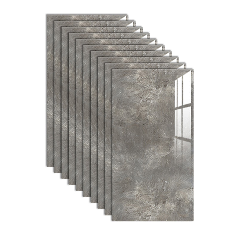 Modern Backsplash Panels PVC Peel and Press Waterproof Wall Paneling Dark Gray Clearhalo 'Flooring 'Home Improvement' 'home_improvement' 'home_improvement_wall_paneling' 'Wall Paneling' 'wall_paneling' 'Walls & Ceilings' Walls and Ceiling' 7064698