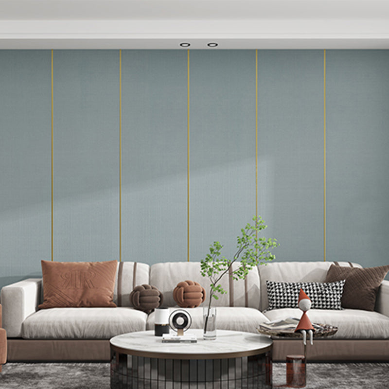 Modern Backsplash Panels PVC Peel and Stick Waterproof Tin Backsplash Wainscoting Gray-Green Clearhalo 'Flooring 'Home Improvement' 'home_improvement' 'home_improvement_wall_paneling' 'Wall Paneling' 'wall_paneling' 'Walls & Ceilings' Walls and Ceiling' 7064776