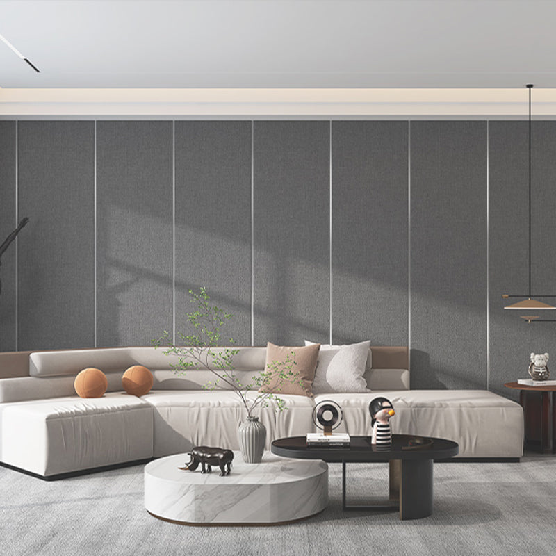 Modern Wall Panel PVC Self-Adhesive Waterproof Tin Backsplash Wainscoting Dark Gray Clearhalo 'Flooring 'Home Improvement' 'home_improvement' 'home_improvement_wall_paneling' 'Wall Paneling' 'wall_paneling' 'Walls & Ceilings' Walls and Ceiling' 7064799