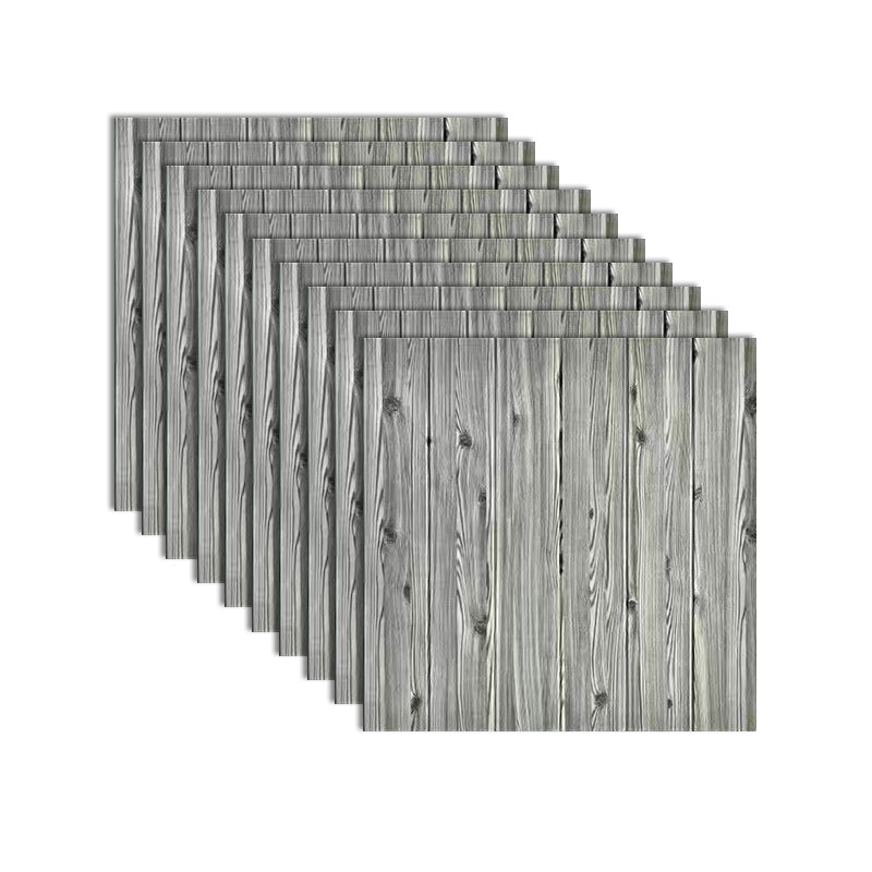 Modern Wall Ceiling PVC Peel and Press Smooth Waterproof Wainscoting Silver Gray Clearhalo 'Flooring 'Home Improvement' 'home_improvement' 'home_improvement_wall_paneling' 'Wall Paneling' 'wall_paneling' 'Walls & Ceilings' Walls and Ceiling' 7064826