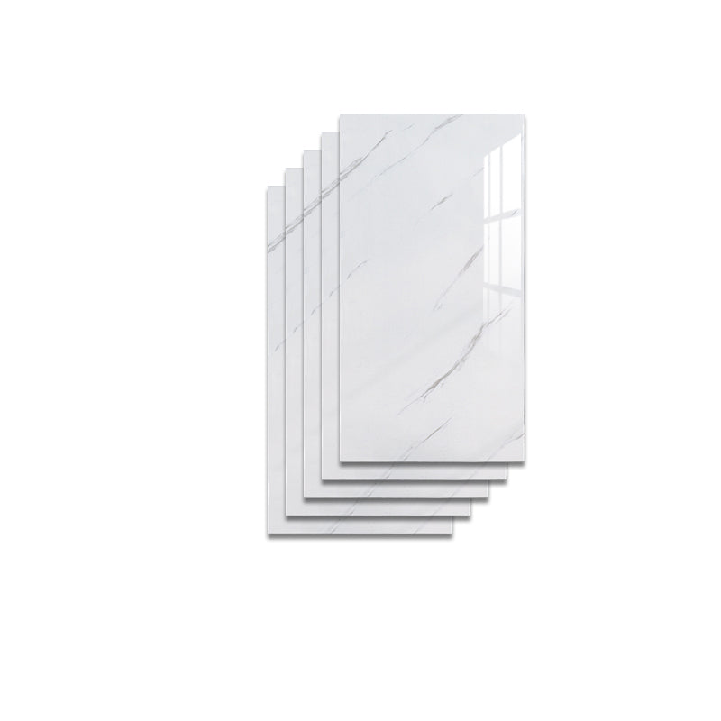 Modern Pearl Wainscoting PVC Wall Access Panel Peel and Stick Wall Tile Set of 5 White Clearhalo 'Flooring 'Home Improvement' 'home_improvement' 'home_improvement_wall_paneling' 'Wall Paneling' 'wall_paneling' 'Walls & Ceilings' Walls and Ceiling' 7064848