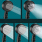Modern Shower Head Adjustable Spray Pattern Round Plastic Handheld Shower Head Clearhalo 'Bathroom Remodel & Bathroom Fixtures' 'Home Improvement' 'home_improvement' 'home_improvement_shower_heads' 'Shower Heads' 'shower_heads' 'Showers & Bathtubs Plumbing' 'Showers & Bathtubs' 7065134