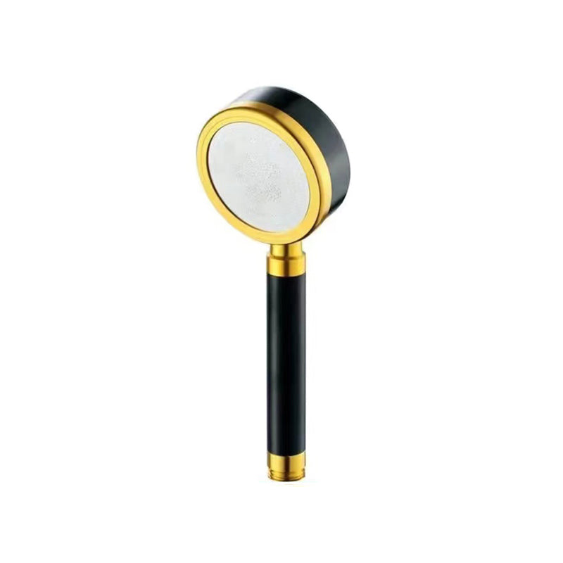 Luxurious Shower Head Color Block Adjustable Water Flow Round Handheld Shower Head Clearhalo 'Bathroom Remodel & Bathroom Fixtures' 'Home Improvement' 'home_improvement' 'home_improvement_shower_heads' 'Shower Heads' 'shower_heads' 'Showers & Bathtubs Plumbing' 'Showers & Bathtubs' 7065178
