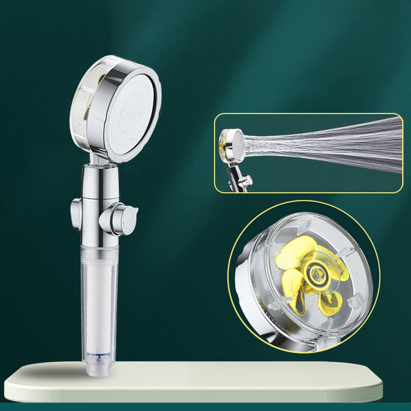 Round Shower Head Adjustable Water Flow Handheld Shower Head with Water Filtration Hand Shower Clearhalo 'Bathroom Remodel & Bathroom Fixtures' 'Home Improvement' 'home_improvement' 'home_improvement_shower_heads' 'Shower Heads' 'shower_heads' 'Showers & Bathtubs Plumbing' 'Showers & Bathtubs' 7065185