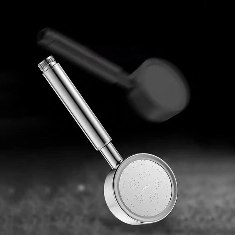 Classic Round Shower Head Metal Standard Handheld Shower Head Clearhalo 'Bathroom Remodel & Bathroom Fixtures' 'Home Improvement' 'home_improvement' 'home_improvement_shower_heads' 'Shower Heads' 'shower_heads' 'Showers & Bathtubs Plumbing' 'Showers & Bathtubs' 7065204