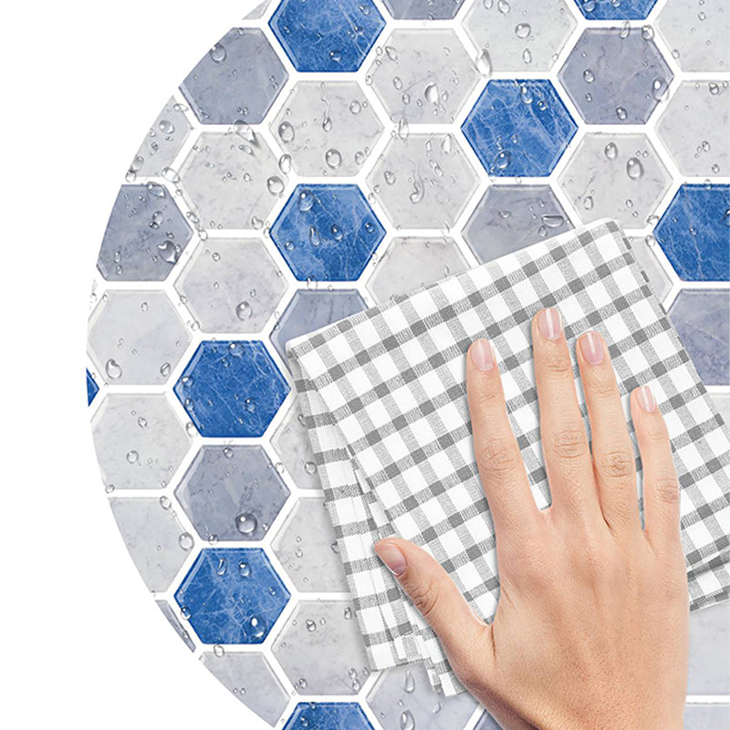 Square Subway Tile Water Resistant Peel & Stick Tile for Kitchen Backsplash Clearhalo 'Flooring 'Home Improvement' 'home_improvement' 'home_improvement_peel_stick_blacksplash' 'Peel & Stick Backsplash Tile' 'peel_stick_blacksplash' 'Walls & Ceilings' Walls and Ceiling' 7065330