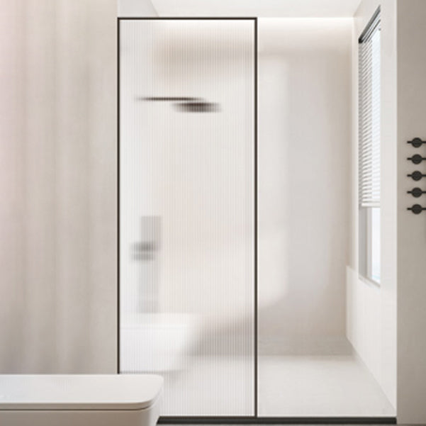 Fixed Full Frame Shower Screen Half Partition Bathroom Shower Screen Changhong Glass Clearhalo 'Bathroom Remodel & Bathroom Fixtures' 'Home Improvement' 'home_improvement' 'home_improvement_shower_tub_doors' 'Shower and Tub Doors' 'shower_tub_doors' 'Showers & Bathtubs' 7065982
